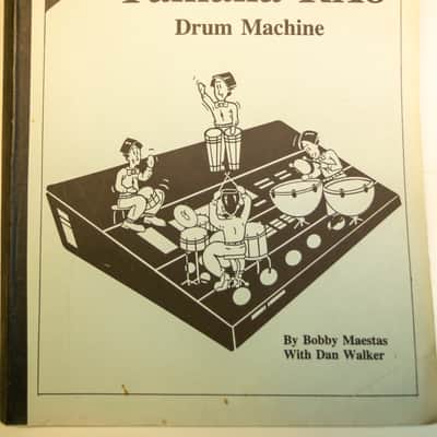 Yamaha RX8 Drum Machine- Handbook Paper Owners Manual