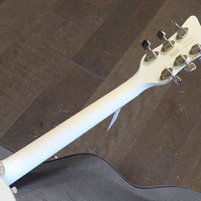 2022 Gretsch G7593T-BD Billy Duffy Signature Falcon w/ Bigsby Hollow-Body Electric Guitar White + COA OHSC image 18