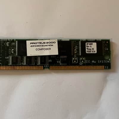E-MU Proteus 2000 “Composer” ROM – 32MB Expansion Sound Card