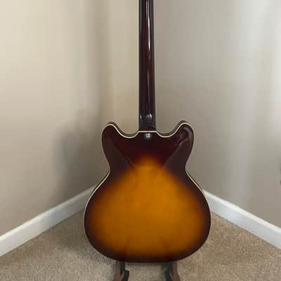 Grote “335-Style” Semi-Hollow Body with Seymour Duncan Phat Cat P90 Pickups - 2021 - Vintage Burst image 5