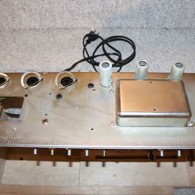 Vintage 1965 Fender Blackface Tremolux Tube Amp Chassis Project image 10