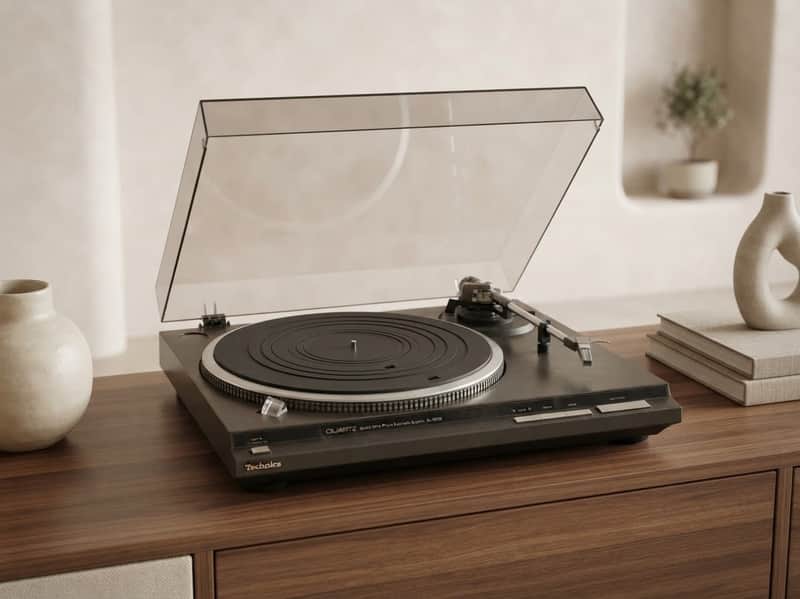 Technics SL-QD33 Rare Vintage Turntable Tested Quartz Direct Drive Automatic
