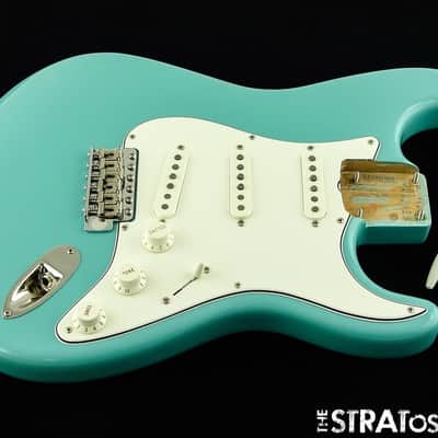 LOADED USA Fender ERIC JOHNSON Strat BODY Nitro Finish Tropical Turquoise image 1