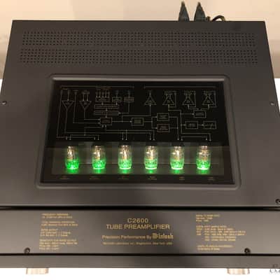 McIntosh C2600 2-Channel Tube Preamplifier with Phono Stage image 2