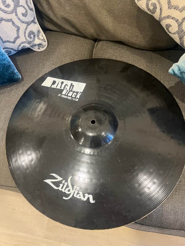 Zildjian Pitch Black 20” Crash Ride Cymbal image 1