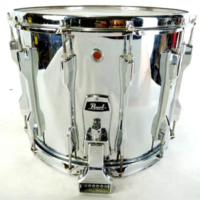 Pearl 12x15"Maple Shell USA Marching Snare Drum COW 12Lug High-Tension Pipe Band image 8
