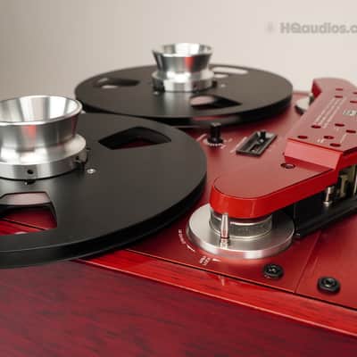 Akai GX-635D Reel-to-Reel Tape Deck Custom Red - Restored - 1 Year Warranty image 17