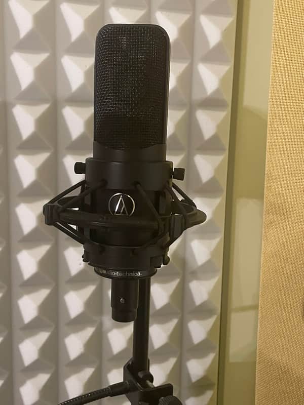 Audio-Technica AT4060 Large Diaphragm Cardioid Tube Condenser Microphone 2010s - Black image 1