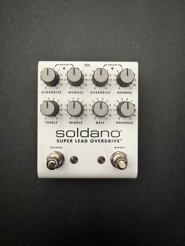 Soldano SLO Plus Pedal 2024 - Present - White image 1