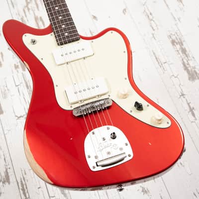 Suhr Classic JM Antique Limited Edition - Candy Apple Red w/ Mastery Vibrato image 13