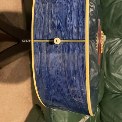 Fender Fender Special Run FSR DG-04 TB Early 2000s - Translucent Blue Gold Hardware image 10