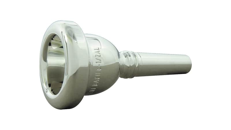 Bach 350 Classic Series Silver-plated Small Shank Trombone Mouthpiece - 6-1/2AL Bild 1