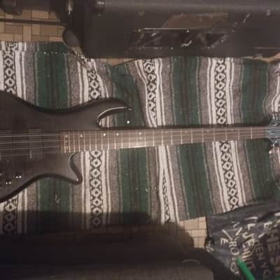 Schecter Stiletto Studio-8 Active 8-String Bass 2010s - See-Thru Black Satin image 1