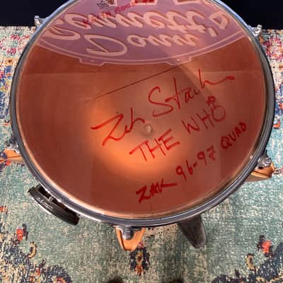 Keith Moon and Zak Starkey's, THE WHO 1970s Premier 23" Professional Copper Timpani. SIGNED! image 4