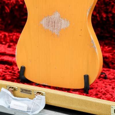 FENDER 50s Vibra Tele Heavy Relic Aged Butterscotch Blonde image 14