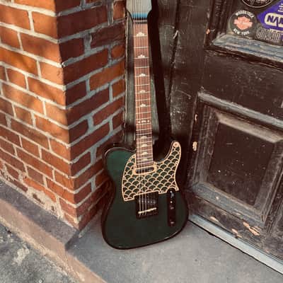 Cindy Guitars Custom Built LeatherFace Model-T 2023 - Shellac image 7