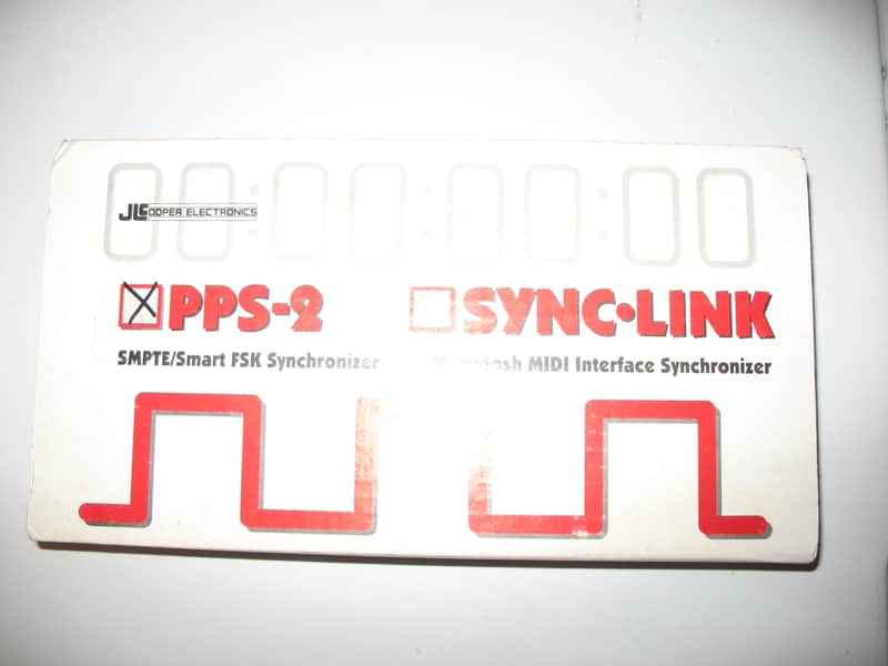 PPS-2 JL Cooper SMPTE/Smart FSK Synchronizer - MINT CONDITION, ORIGINAL BOX, MANUALS image 1