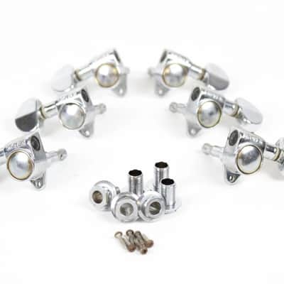 Standard GROVER Rotomatic 3x3 Tuners NICKEL ~Aged RELIC~ for Gibson Les Paul Standard/Custom/SG/ES image 1