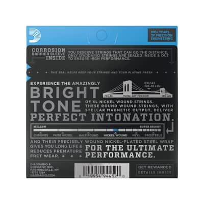 D'Addario EXL145 Electric Heavy 12-54 image 2