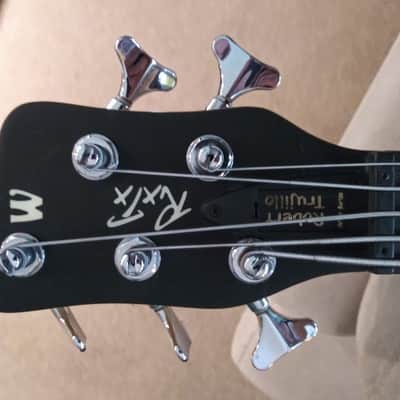 Warwick Robert Trujillo Signature Artist Series 2012 Blue Swirl image 8