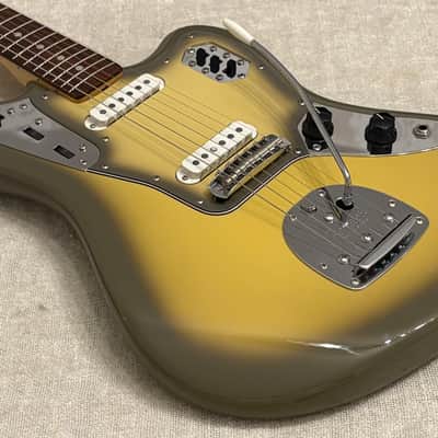 2004 Fender Japan JG-66 Jaguar Limited Edition Antigua Finish + G&G Deluxe Case Hang Tags Duncan Hot Jag Upgrade image 10