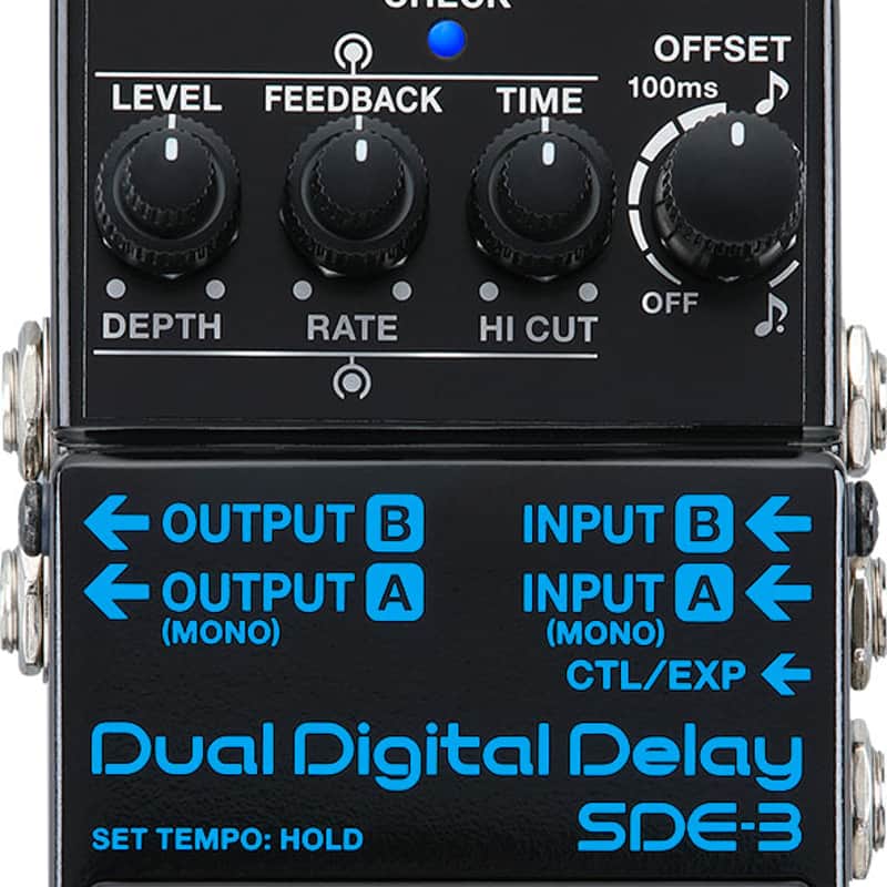Boss SDE-3 Dual Digital Delay | Reverb