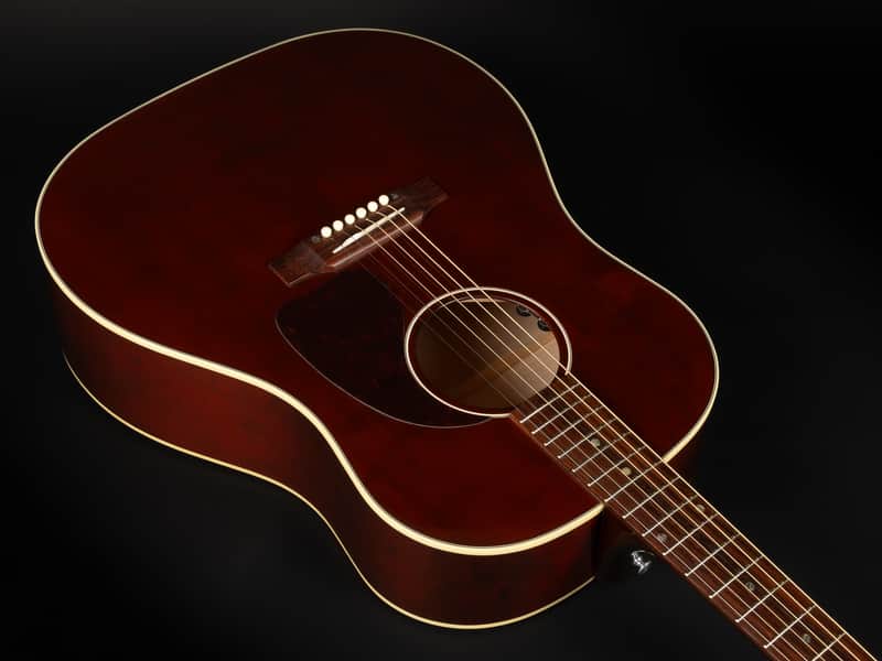 2015 Gibson Custom Shop J-45 Flamed Maple - Wine Red | USA Limited
