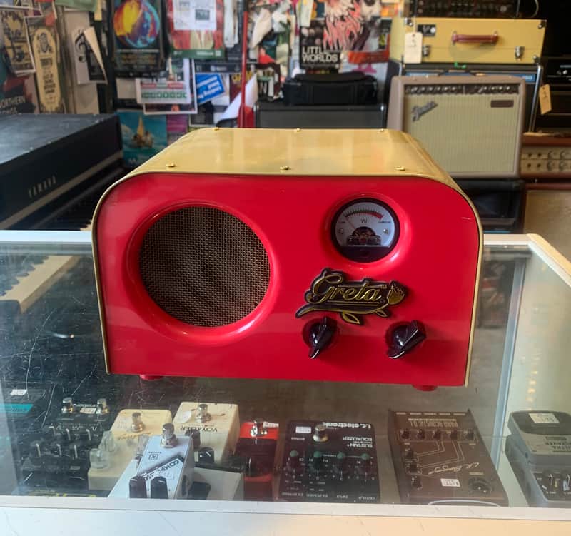 Fender Greta Pawn Shop Series 2-Watt 1x4" Guitar Combo 2012 - 2013 - Red image 1