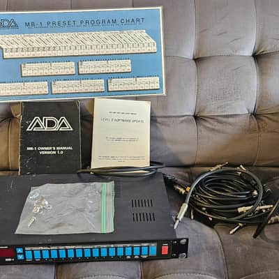 🔥 Rare ADA MB-1 v2.05 MIDI Programmable Tube Bass Preamp 🔥 Made famous by VICTOR WOOTEN! 🎶 image 1
