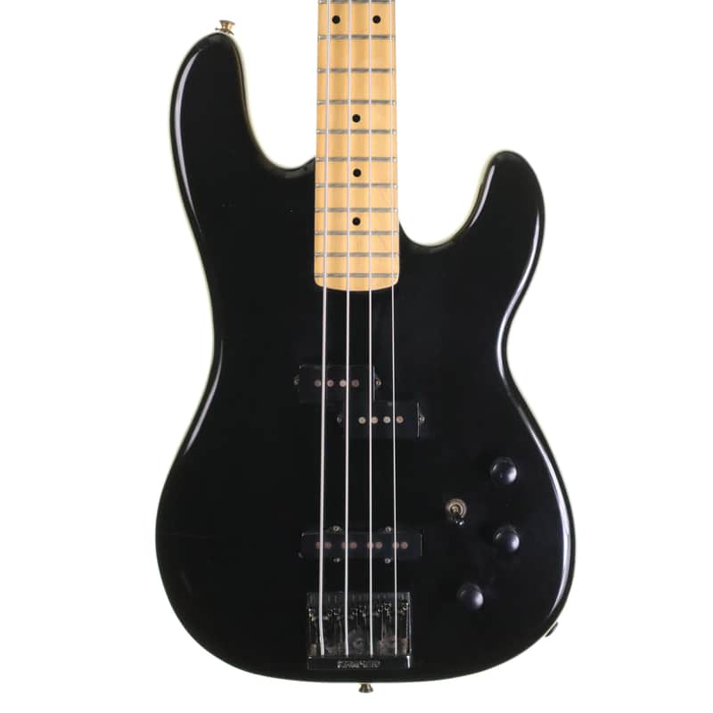 Kramer 700ST PJ Bass Guitar, Maple, Black | Reverb