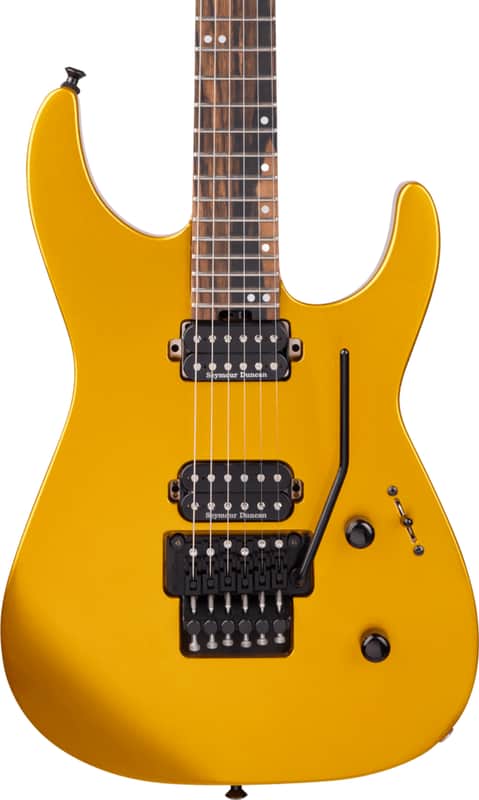 Jackson American Series Virtuoso Limited Edition Electric Guitar, Ebony Fingerboard, Gold Rush image 1