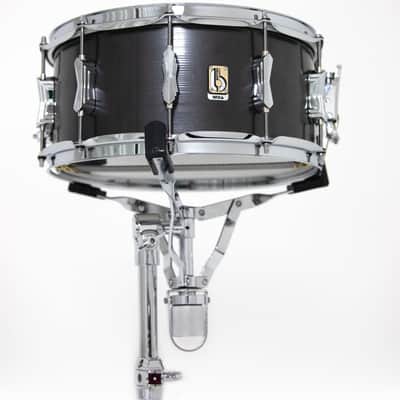 British Drum Co Talisman 14″×6.5″ Nicko McBrain Signature Steel Snare Drum image 6