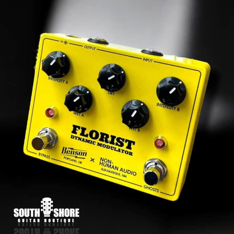 Benson Amps Florist - Yellow. Dynamic Modulator. NEW, (Authorized Dealer) image 1