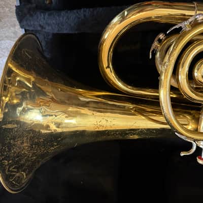 Bach Mercedes Marching Baritone, with case and mouthpiece, USA image 2