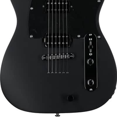 Michael Kelly Hybrid 55T Electric Guitar - Black Satin | Versatile Tone, Sleek Style image 18