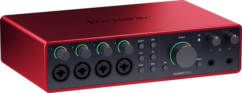 Focusrite Scarlett 18i16 4th Gen USB-C Audio Interface image 1