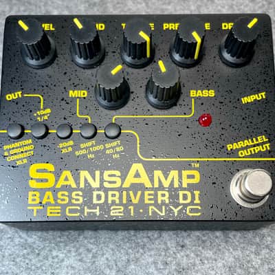 Tech 21 Sansamp Bass Driver D.I. V2 2016 - Present - Black image 1
