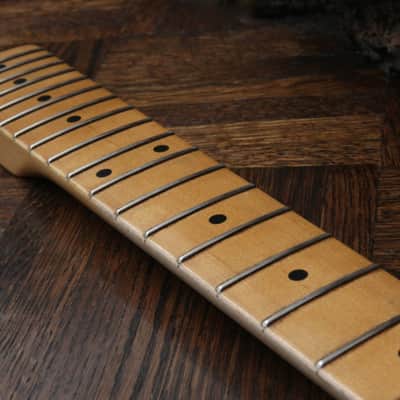 Aged Allparts Tele Neck Nitro Relic Rolled Fingerboard Edges Licensed by Fender Telecaster TMO-C Fits MJT image 9