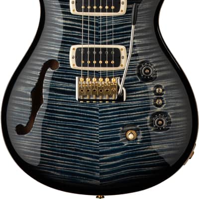 PRS 40th Anniversary Custom 24-08 Semi-Hollow Limited Edition 2025 - Faded Whale Blue Smokeburst image 1