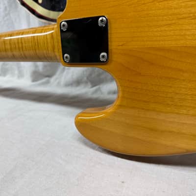 Fender Jazz Bass 4-string J-Bass - photo - Foto Flame - MIJ Made In Japan 1994 - 1995 image 14