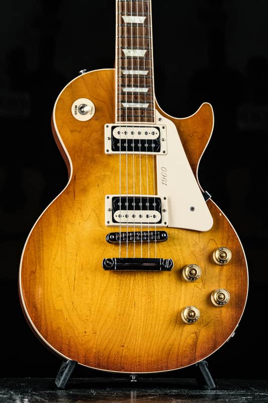 2011 Gibson Les Paul Traditional 1960 satin honey burst image 1