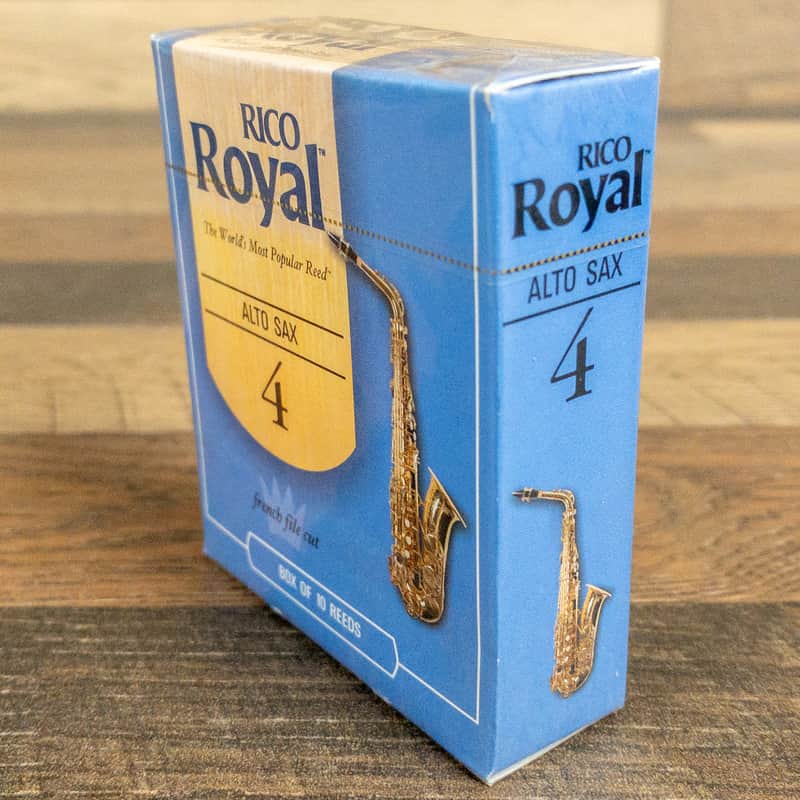 Rico Royal Alto Sax Reeds sealed 10 Pack Filed Cut - 4 image 1