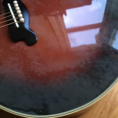 Yamaha CJ 12 Country Jumbo Acoustic Guitar Spares Or Repairs Working Project image 24