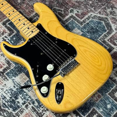 1976 Fender Stratocaster Vintage Left Handed Natural Electric Guitar W/ Hardshell Case! image 9