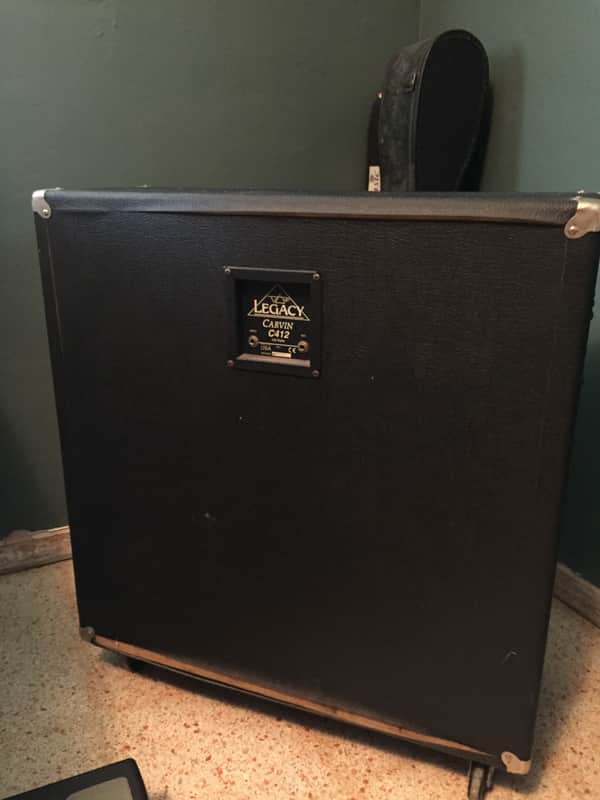 Carvin Legacy C412 240 Watt Guitar Amp Speaker 4x12 Cabinet | Reverb