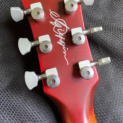 Jaydee Old Boy Tony Iommi SG - Distressed Cherry image 9