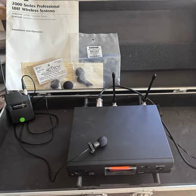 Audio-Technica 2000 Series Wireless Mic Lavalier System ATW-R2100/ATW-T210/AT829 image 2