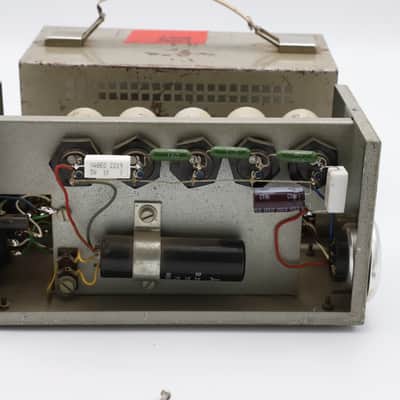 Neumann U47 Long Body #2927 - K47 capsule, VF14M tube, BV08 Transformer, original PSU and Cable 1950s - Chrome Top / Grey Painted Body image 12