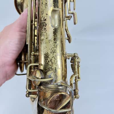 Vintage York Alto Saxophone 60s - Lacquer AS-IS For Clean Up image 10
