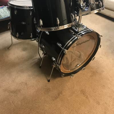 Vintage 80s 5 PC Slingerland Magnum Drum Set image 2